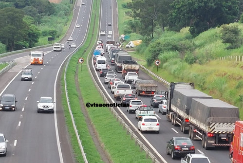 Acidentes Provocam Novo Congestionamento Na Rodovia Do Contorno Vis O