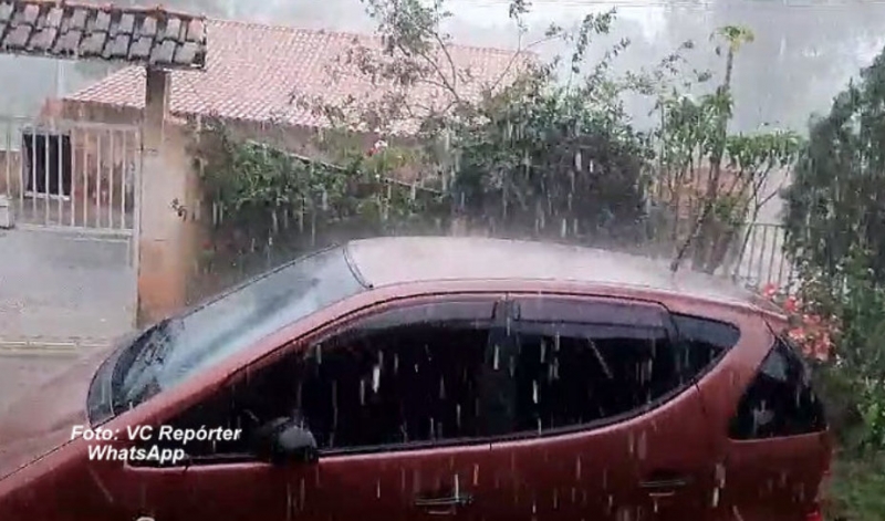 Calor Provoca Chuva De Granizo Na Regi O Vis O Not Cias A Agilidade