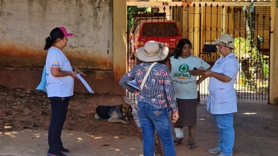 Pompeia Agentes Comunit Rios De Sa De Realizam Recadastramento De