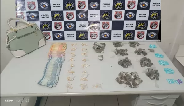 Policiais militares seguem rastros de drogas e prendem traficante em Marília