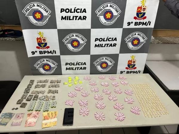 Adolescentes são apreendidos com drogas pela Polícia Militar em Marília e Pompeia