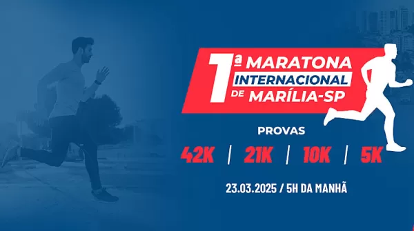 Maratona internacional de Marília é adiada para julho