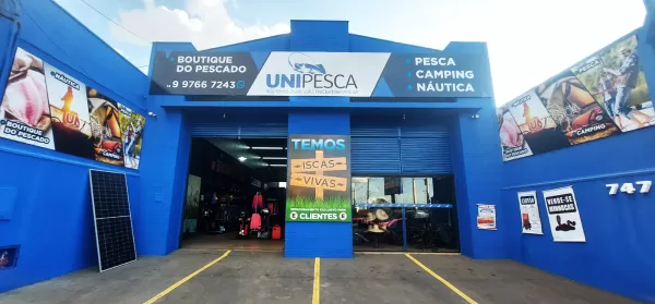 Marília ganha a Unipesca: uma loja completa em pesca, camping e náutica