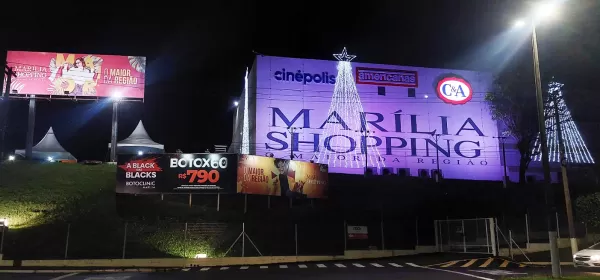 Com apresentações inspiradoras e envolventes, Marília Shopping inicia hoje Circuito Natalino