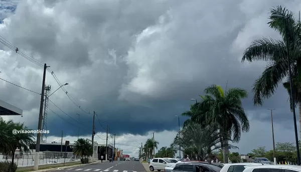 Semana deve ter tempo nublado e mais chuva em Marília e região