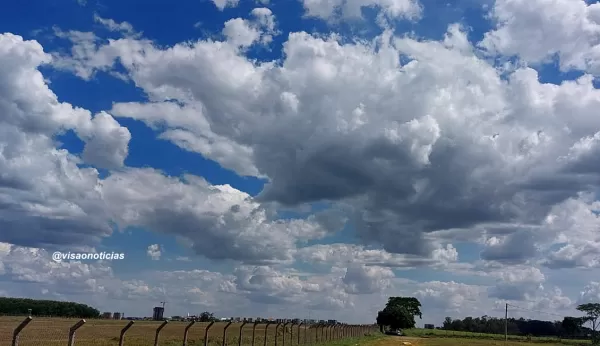 Tempo muda a partir desta quinta-feira e previsão é de chuva em Marília e região