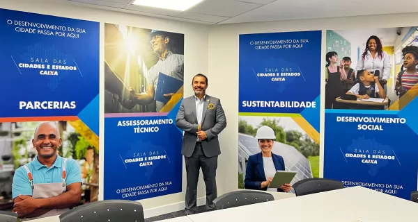 João Pinheiro participa de reunião no Senado Federal e visita a Sala das Cidades em Brasília