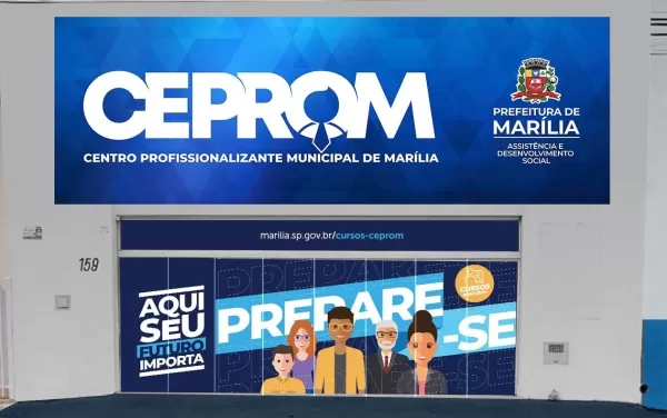 Qualificação profissional em Marília: Ceprom abre inscrições para novas turmas