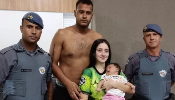 Policiais Militares salvam mais uma bebê engasgada