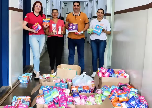 Fundo Social recebe doação de mais de 11 mil itens de higiene pessoal 