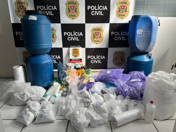 Homem é preso pela DISE em Marília ao manter depósito de drogas em condomínio fechado