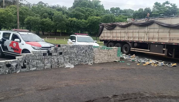 Polícia Rodoviária Estadual faz a maior apreensão de cocaína e haxixe do Estado