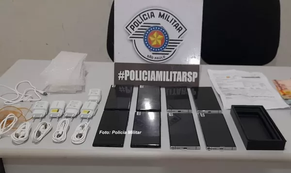 Polícia Militar apreende celulares falsificados em Marília