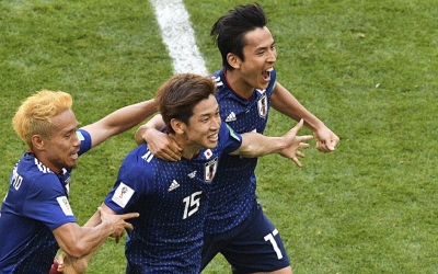 Japão surpreende e vence a Colômbia por 2 a 1