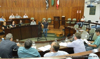 Câmara debate orçamento para 2016