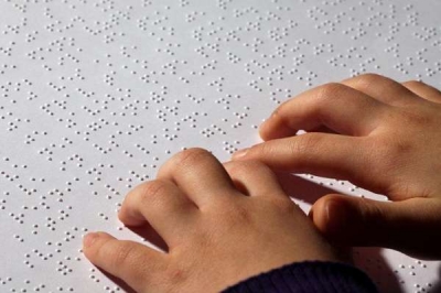 Fundação reforça a importância da leitura e escrita em braille