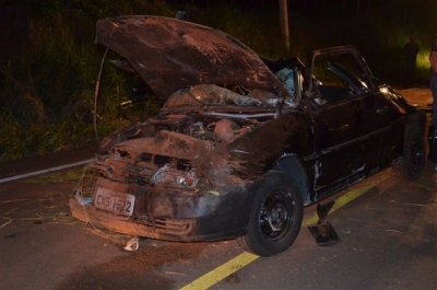 Gravíssimo acidente fere quatro pessoas em estrada na região