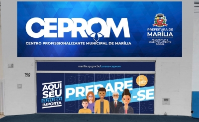 Ceprom de Marília abre inscrições para curso profissionalizante gratuito em EAD