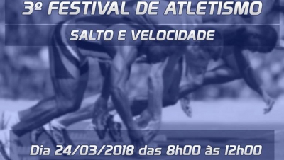 Festival de Atletismo será neste sábado no Pedro Sola