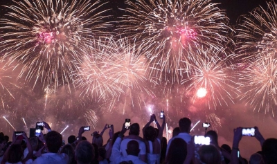 Bombeiros alertam para cuidados com fogos de artifício no réveillon