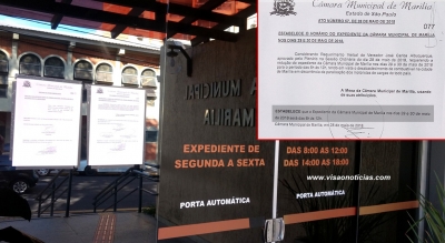 Alegando falta de combustível, Câmara fecha mais cedo. Faculdades suspendem aulas