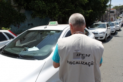 IPEM fiscalizará taxistas em Marília