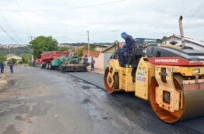 Recapeamento da rua América