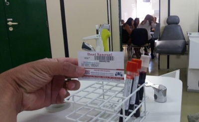 Feriados derrubam doações de sangue no Hemocentro