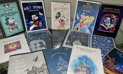 Mostra de produção de livros sobre Walt Disney começa hoje em Marília