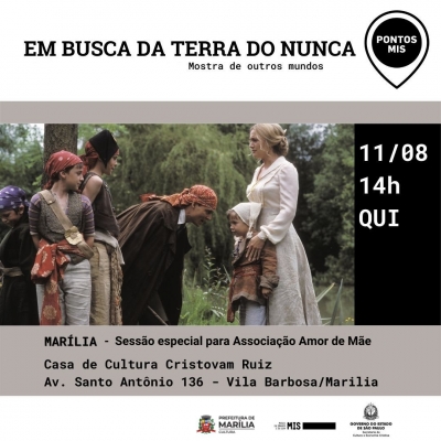 Sessão de Cinema especial para Associação Amor de Mãe nesta quinta