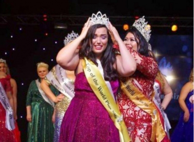 Brasileira de 28 anos vence concurso internacional de Miss Plus Size na Ucrânia