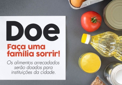 Campanha de arrecadação de alimentos do Marília Shopping segue até 15 de maio