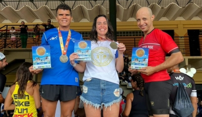 Equipe de João Duarte é vice no 1º Triathlon da Unimar