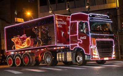 Caravana de Natal da Coca-Cola será às 19h30