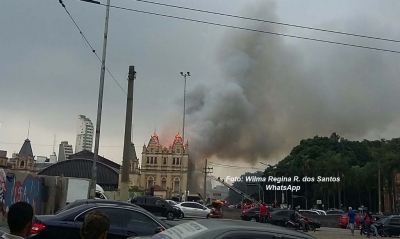 Mariliense registra incêndio em museu na capital