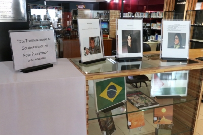 Biblioteca realiza ações no Dia Internacional de Solidariedade ao Povo Palestino