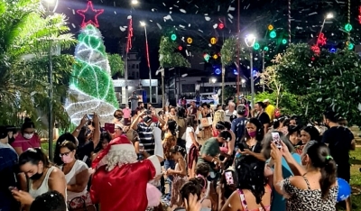 Programação cultural encerra Natal Iluminado 2021 em Marília