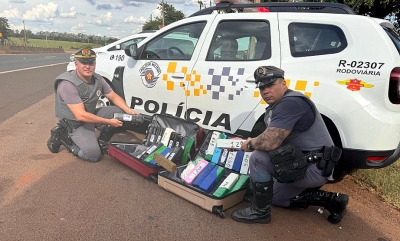 Mulheres são presas transportando droga em ônibus