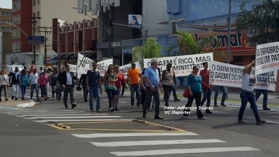 DAEM: moradores fazem protesto contra concessão 