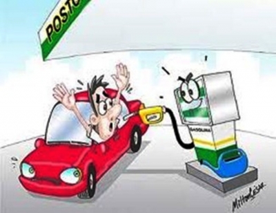 Aumento da gasolina começa a valer nesta segunda-feira