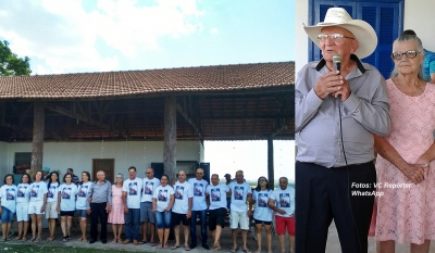 Casal completa 60 anos de união e família faz festa