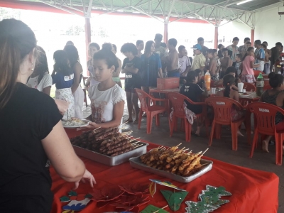 Crianças da Casa do Pequeno Cidadão de Nóbrega encerram ano com grande festa