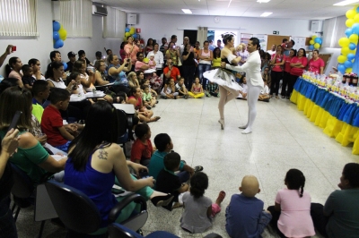 ALEGRIA NO HOSPITAL: Pacientes comemoram o Dia das Crianças