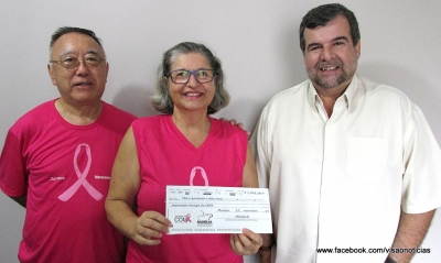 Marília Convention Bureau faz repasse a Campanha Outubro Rosa   