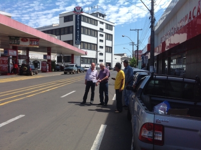 Alterações no cruzamento da Avenida Sampaio Vidal com a Rua São Luiz