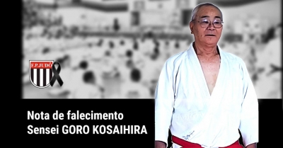 Judocas marilienses prestam últimas homenagens ao mestre Goro Kosaihira