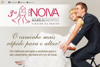 Feira Toda Noiva começa hoje no Marília Shopping