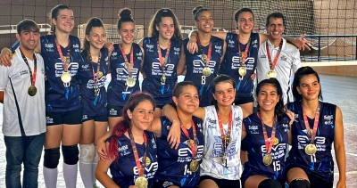 Vôlei Feminino Sub-16 de Marília é campeão da Copa de Vôlei do Estado 