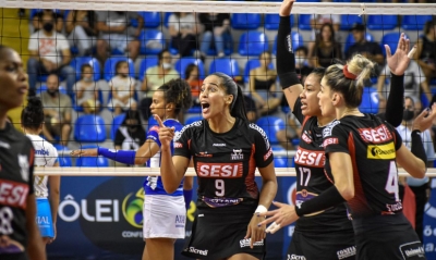 Sesi Bauru conquista a Copa Brasil de vôlei feminino