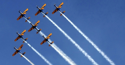 1º Marília Aerofest começa às 13h e terá apresentação da Esquadrilha da Fumaça